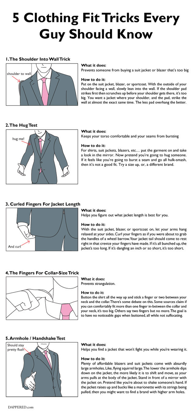 If you're buying a suit, you should definitely try these ~quirky~ tricks.